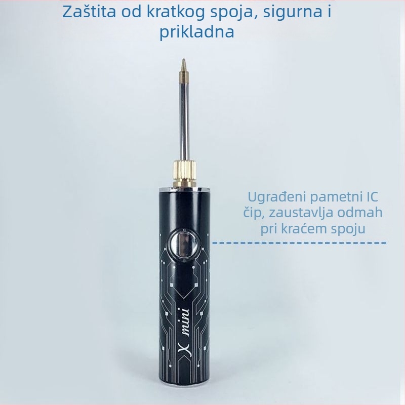 Bežični prijenosni mini USB punjiva lemilica s vrhom za lemjenje