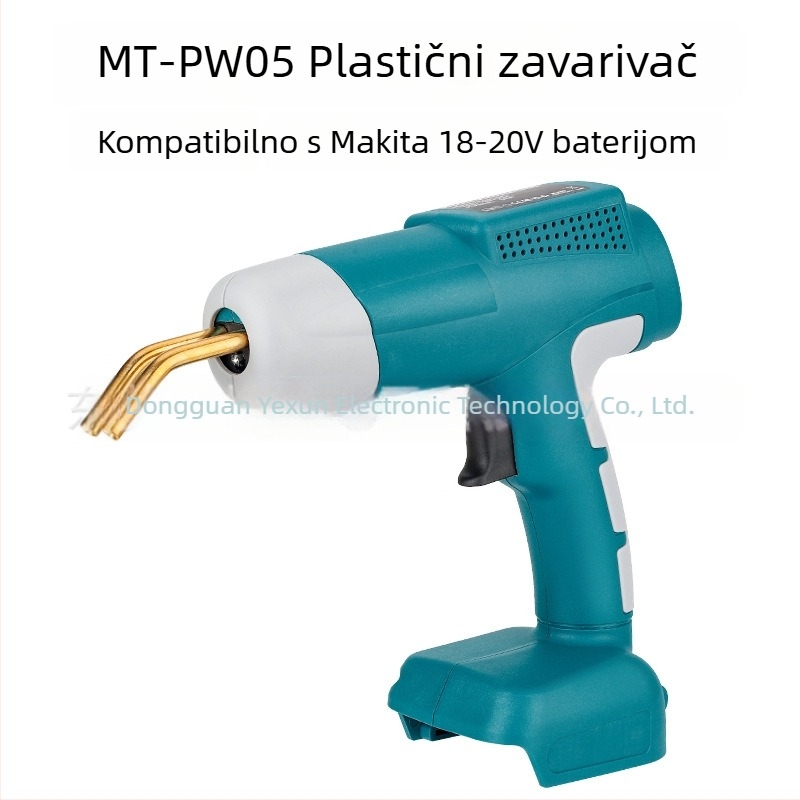 PW05 Prenosna plastična zavarivačka pistol za popravke, kompatibilna s 18–20V baterijom alata