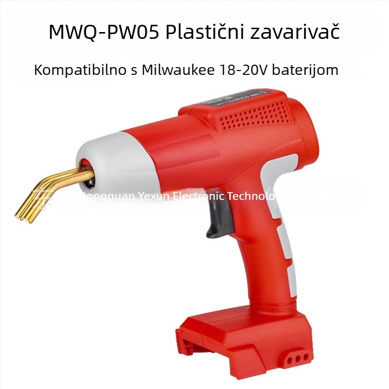 PW05 Prenosna plastična zavarivačka pistol za popravke, kompatibilna s 18–20V baterijom alata