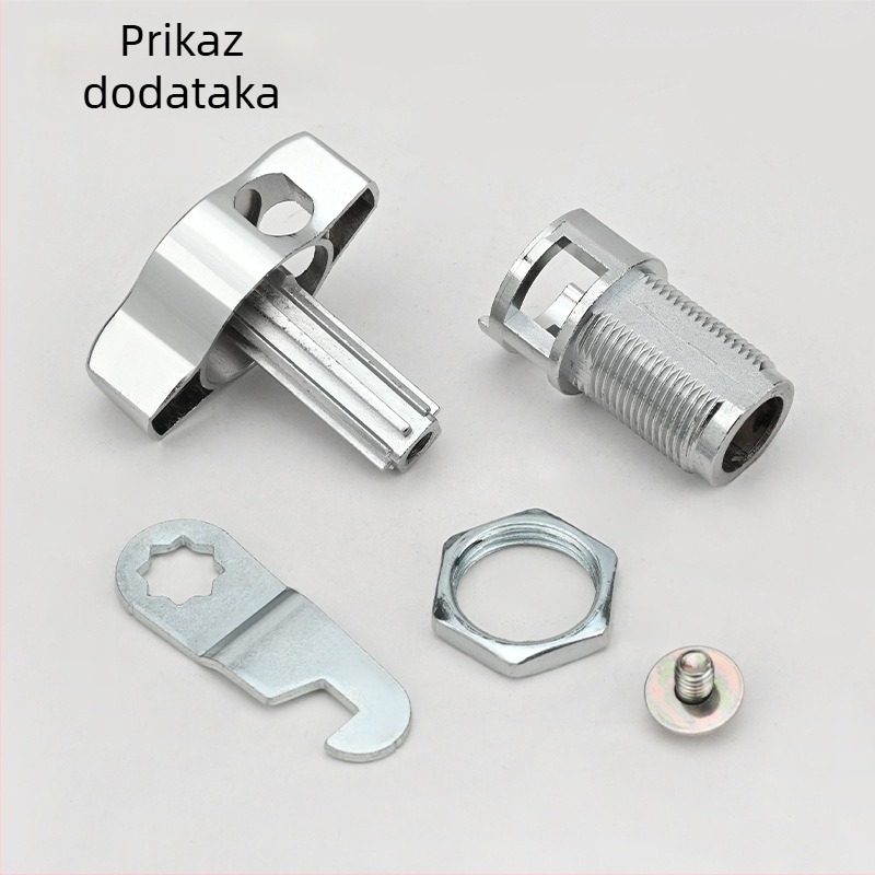 Brava za ormar — cinkova legura, moderni minimalistički stil, model Padlock mailbox lock