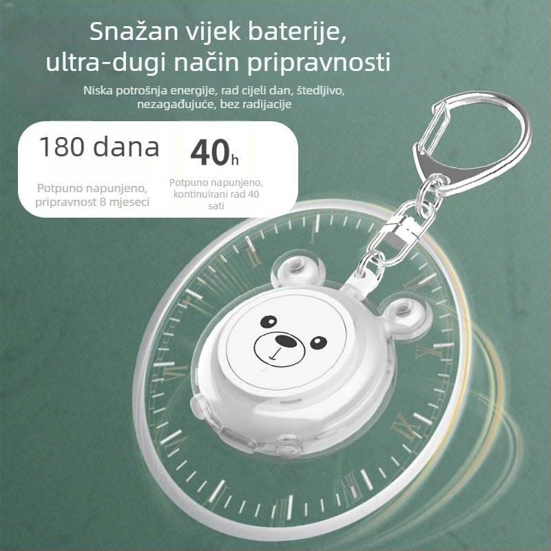 M96 Životinjski oblik ultrazvučni elektronički repelent za komarce, 5V, 5W, 34 Hz–70 kHz, punjiv