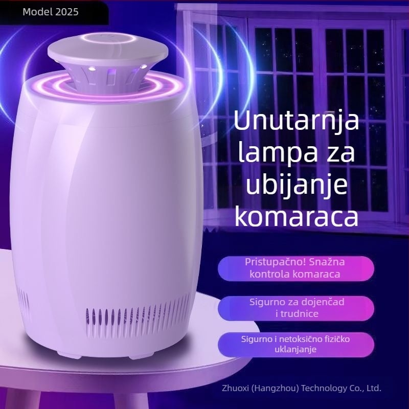 Kućna lampa za uništavanje komaraca sa UV svjetlom, unutarnja upotreba, pogodna za bebe i trudnice