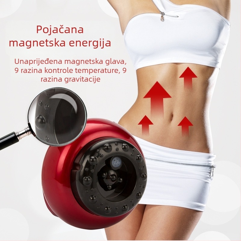 Rongtai Bežični masažni uređaj s vakuumskim usisavanjem i alatom za struganje, kućna upotreba, prijenosno, baterija 1200–2000 mAh, IPX4, certifikat 2012102