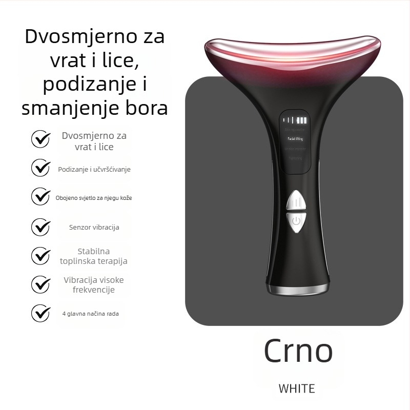 Uređaj za ljepotu vrata s EMS mikrostrujom – podizanje i učvršćivanje, vibracijski masaža, konstantna temperatura grijanja, model M5