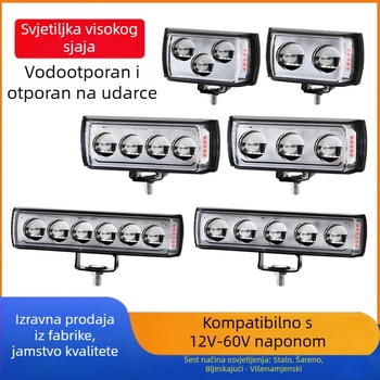 LED reflektor s tri strane za automobile, kamione i poljoprivredna vozila, 12–60V, 20W, vodootporan