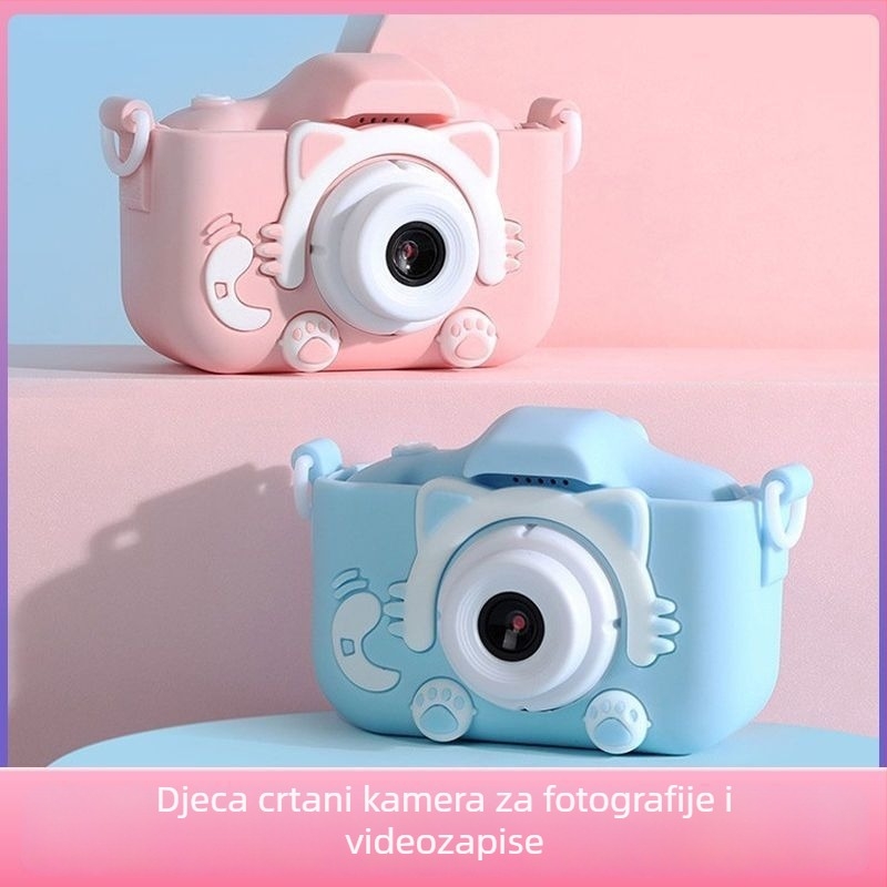 Dječja digitalna kamera za učenje — HD fotografije i video, edukativni alat, plastično kućište, model 1, bez stabilizacije slike