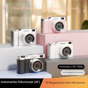 CCD digitalna kamera s 1/2.3-inčnim senzorom, 24 MP, 8x optički zoom, maksimalna rezolucija 1280x1024, 2.3-inčni HD LCD zaslon
