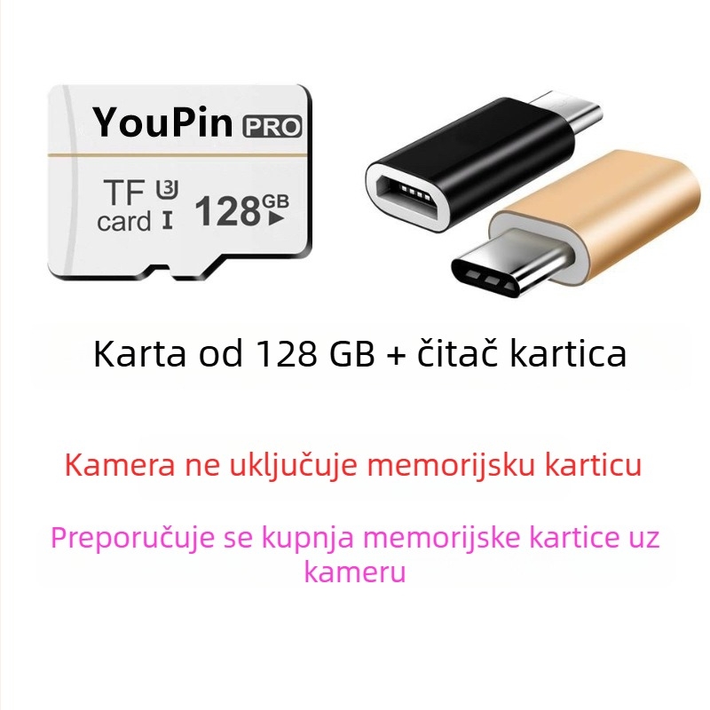 CCD pametna kamera s 1/2.3-inčnim senzorom, 24M+ piksela, 8x optički zoom, maksimalna rezolucija 1280x1024, periskopski objektiv