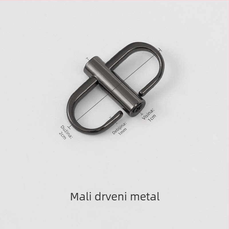 Remen za torbu s podesivom kopčom, tanak lanac, metalni dodatak; Yongxin Hardware, visokokvalitetni čelični dodatak, gradski minimalistički stil