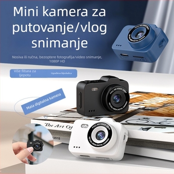 M8 mini digitalni fotoaparat s LCD zaslonom od 0,96 inča, TF kartica za pohranu, ABS kućište, snimanje videa i fotografiranje