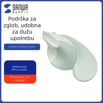 Ergonomska vertikalna miš RF600, 5 tipki, univerzalna kompatibilnost, težina 100–200 g