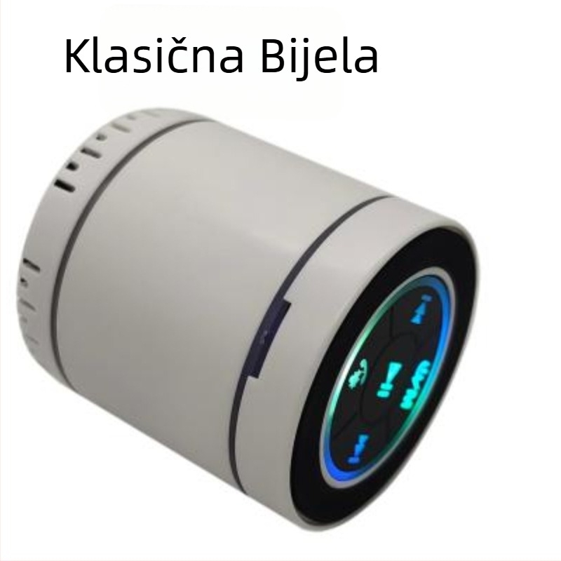 Bluetooth bežični vanjski mini subwoofer s promjenjivim svjetlima, 3 W @ 4 Ω, IPX2, ugrađena baterija 4000–6000 mAh