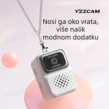 Kompaktna digitalna kamera s 3x optičkim zumom, 300.000 učinkovitih piksela, dvostruka stabilizacija, microSD pohrana, HD LCD zaslon