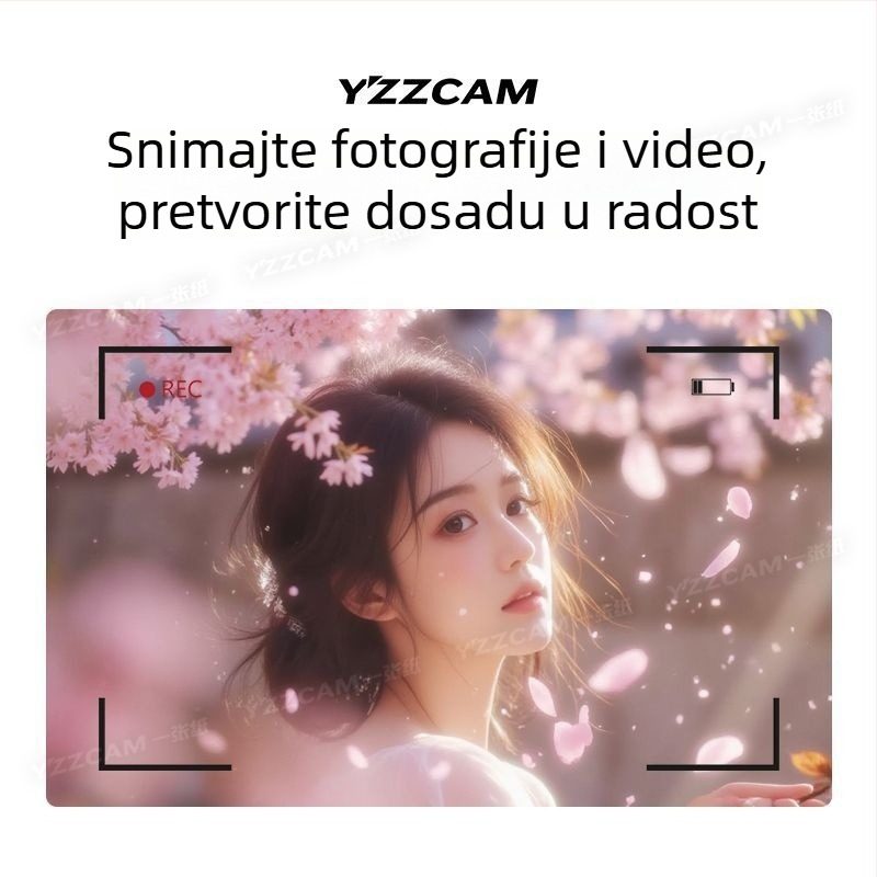 Kompaktna digitalna kamera s 3x optičkim zumom, 300.000 učinkovitih piksela, dvostruka stabilizacija, microSD pohrana, HD LCD zaslon