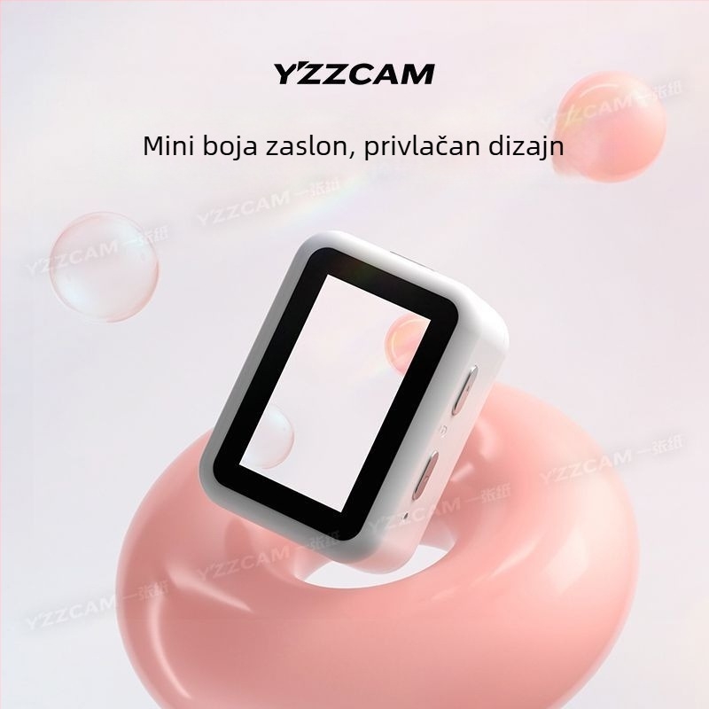 Kompaktna digitalna kamera s 3x optičkim zumom, 300.000 učinkovitih piksela, dvostruka stabilizacija, microSD pohrana, HD LCD zaslon