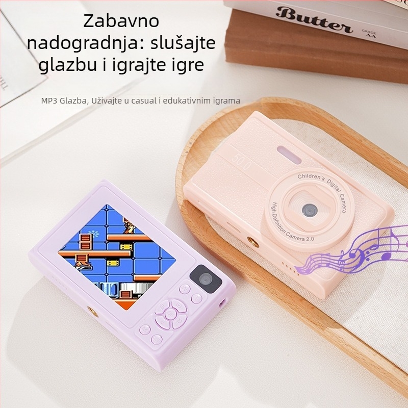 CCD digitalni fotoaparat, 24 MP+, 8x optički zoom, maksimalna rezolucija 1280×1024, elektronička stabilizacija slike