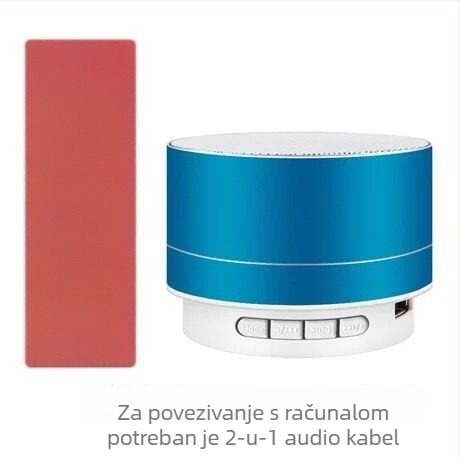 Bluetooth zvučnik s USB reprodukcijom, IPX7 vodootporan, 3,5 mm ulaz, frekvencijski raspon 100 Hz–20 kHz, SNR ≥70 dB.