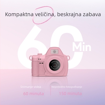 Retro bez zrcala digitalna kamera, 2K, model Q161, 1,47-inčni LCD, TF kartica, snimanje videa i fotografiranje