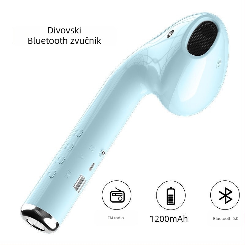 Ogromni Bluetooth zvučnik s dubokim basom, kreativni audio uređaj