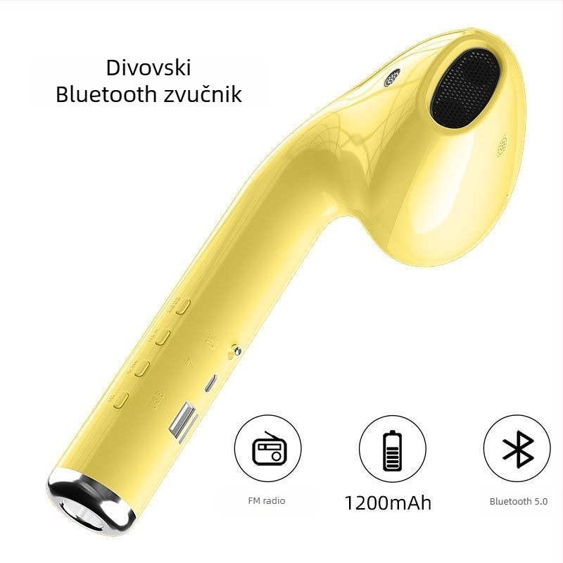 Ogromni Bluetooth zvučnik s dubokim basom, kreativni audio uređaj