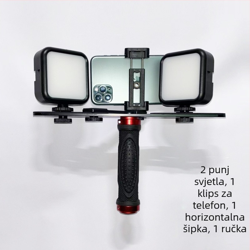 Intraoralna LED svjetiljka za dopunu, prijenosna ručna rasvjeta za stomatološku fotografiju, 800 Lux pri 0,3 m, 5V 1A, 3.2W, ugrađena baterija