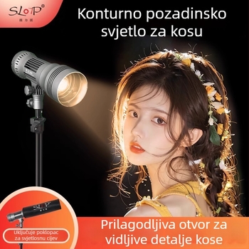 LED rasvjeta za nadopunjavanje ZY50 za uživo emitiranje i fotografiju, 51-100W, tri temperature boje, vertikalno postavljanje