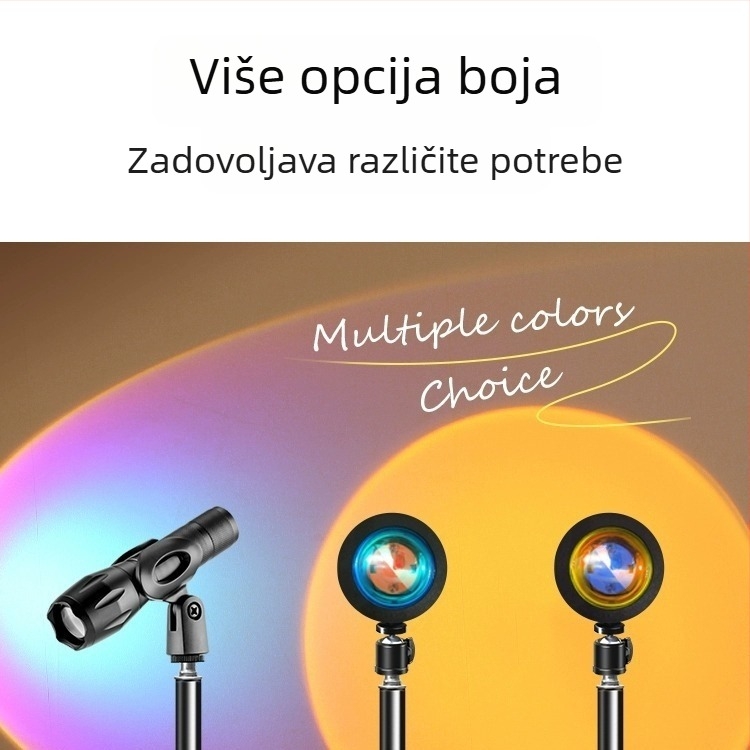 Spot svjetlosni za livestream | vertikalni nosač, do 10W, 15V/5A, tri temperaturna moda