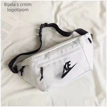 Unisex platnena crossbody torba – veliki kapacitet, zatvarač, najlonska podstava, proljeće 2024