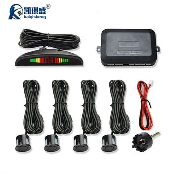 LED radar za parkiranje unatrag, Crescent Radar model, 4 sonde, domet 2,5 m, napajanje 12V, LED zaslon 10 cm