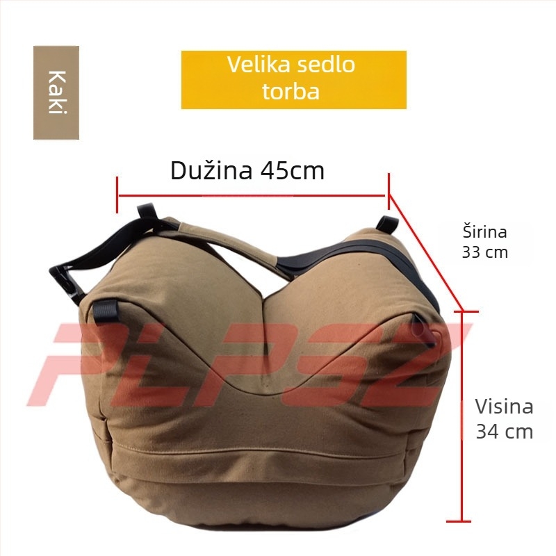 Torba za potporu prsa za film i televiziju – denim materijal, ovlaštena privatna marka