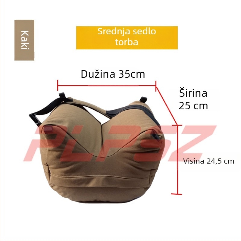 Torba za potporu prsa za film i televiziju – denim materijal, ovlaštena privatna marka