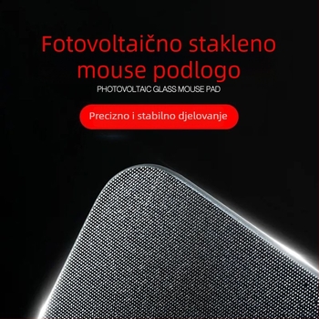 Velika gumena podloga za miš za igre, jednofarbna, bez logotipa