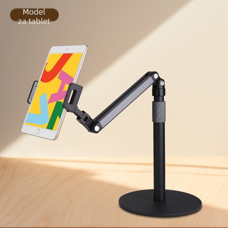 Stalak za mobitel za live emitiranje, podna podrška za nadzorno snimanje, izvučni, ultra-široki kut, model XY-39
