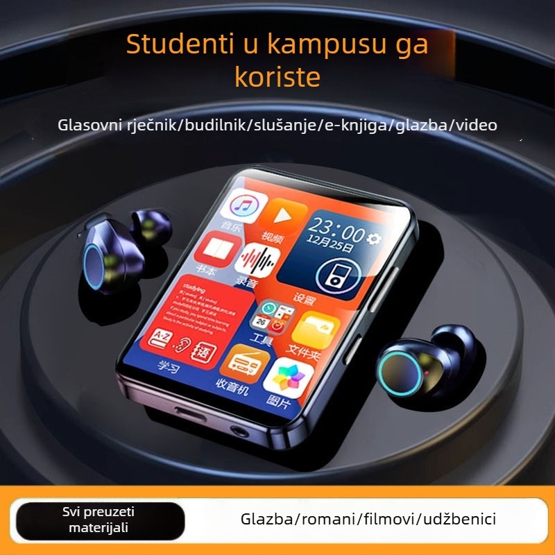 Bluetooth MP3/MP4 prijenosni player za učenike srednje škole MP5 MP6 MP7