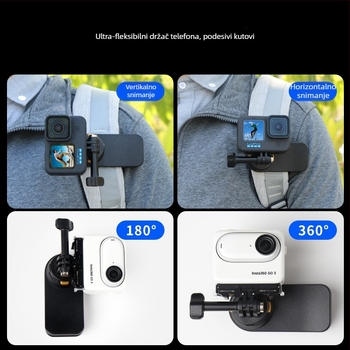 Magnetni klip za ranac za DJI Action 3/4/5/6 i GoPro