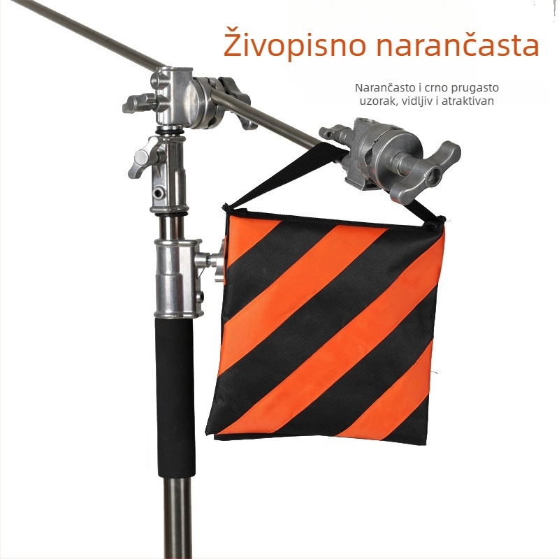 Sandbag za fotografiju – platno, nosivost 2–5 kg, kompatibilan s držačima svjetla na stropu i stativima