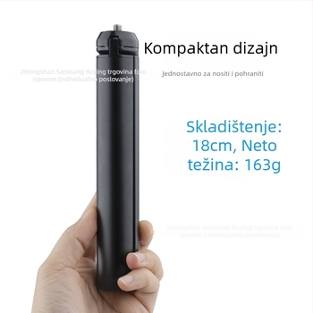 GaNaDu Km-04 Stabilizator stolnog foto-stativa od aluminijske legure, nosivost 2–5 kg, 1 sekcija, 163 g