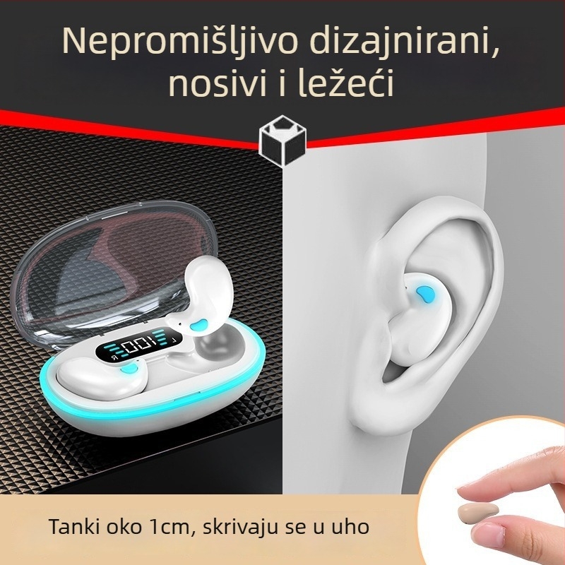 X55 Bluetooth slušalica s redukcijom šuma, Bluetooth 6.0, Zhongke Lanxun čip, IPX-6, trajanje baterije 0-4 h