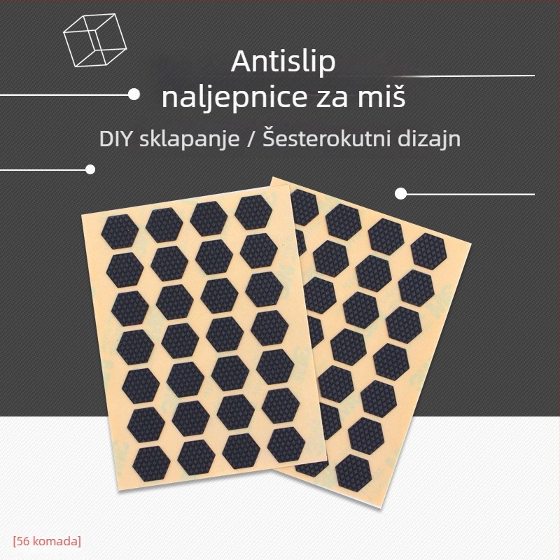 DIY protuklizne naljepnice za miša – univerzalna prilagodljivost, poliester ljepilo, DIY stil