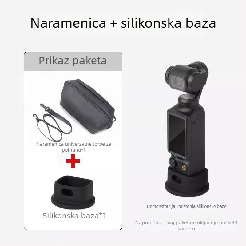 Prenosna višenamjenska torbica za DJI Pocket 3/2 s dijagonalnim remenom
