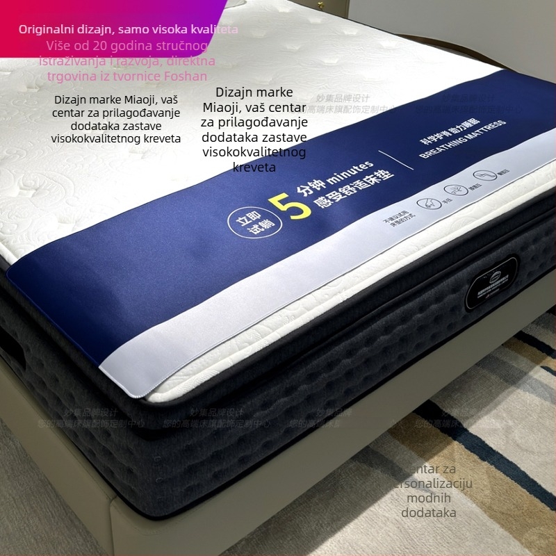 Prilagodljiv set madraca za krevet s podlogom za miš i dodacima — Materijal: Drugo; Stil: Jednostavan Moderni; Uzorak: Jednobojan; Pozicioniranje stila: Hotelski