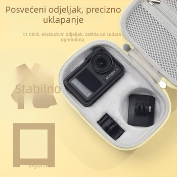 Futrola za DJI Action 5 Pro/4/3 – tvrdi kućište, EVA materijal