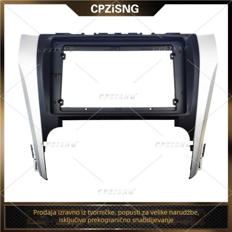 Okvir za navigacijsku ploču za Toyota Camry 2012-2014 – ABS+PC, CPLUNT, 1 kg, retrofit središnje konzole