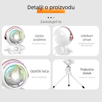 Ambijentalna svjetiljka zalaska sunca za fotografiju i prijenos uživo (napajanje USB; postavljanje na stol; bez pametnih funkcija)