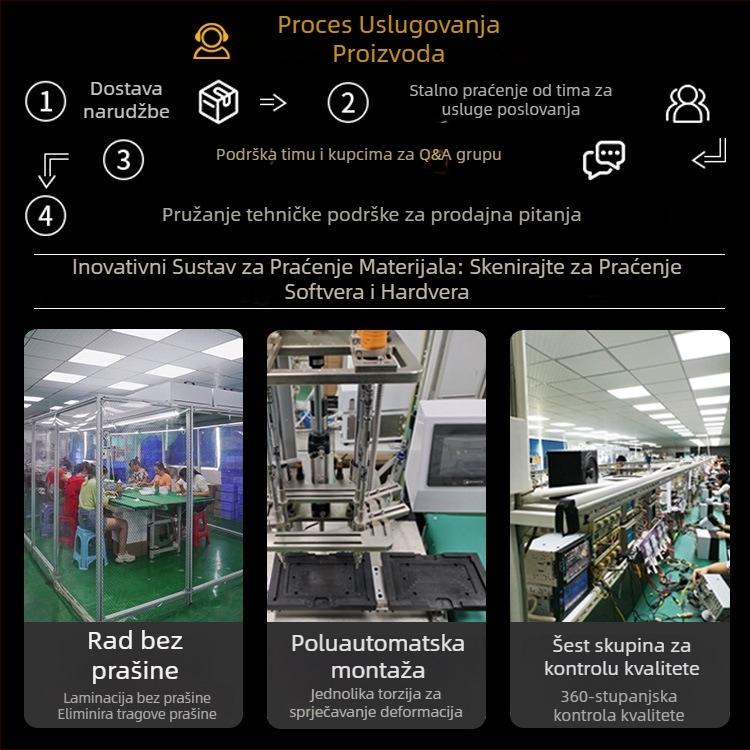 Bežični prijenosni zaslon CarPlay s podrškom za vožnju i navigaciju unazad, model PS7002, LCD zaslon, SD kartica, napajanje putem cigaretne utičnice