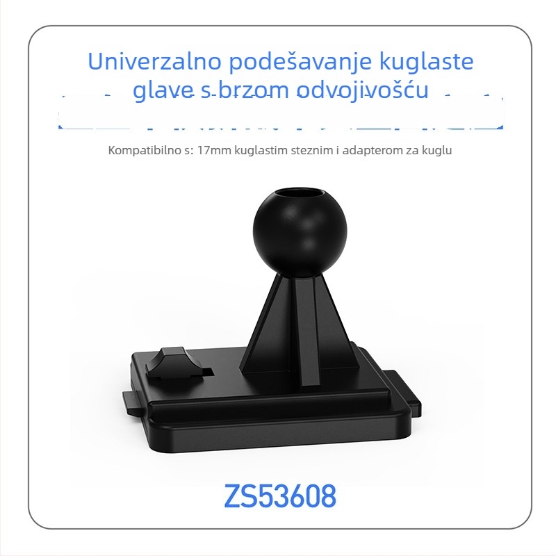 Držač kacige za akcijske kamere — materijal: plastika; kompatibilni modeli: Action Camera; tiskanje logotipa nije podržano; postprodajna služba: 3 garancije.