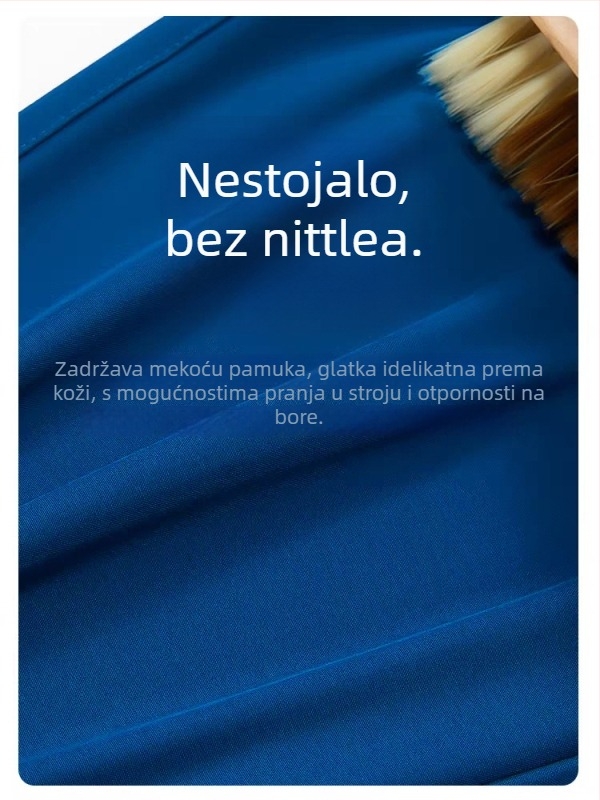 Unisex dvodijelni medicinski set – brzo-sušeći, vlage-odvodni materijal od poliester-spandeksa, dugi rukav, V-izrez, gornji dio + hlače, za sve sezone