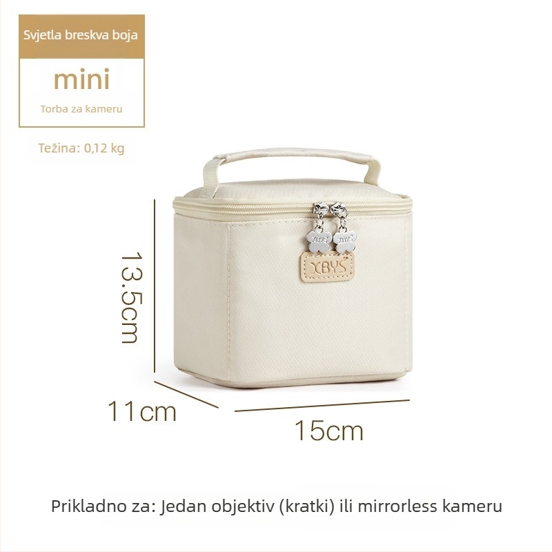 Unutarnja torbica za objektive kamere (XBYS-H019, poliester, nosivost 5 kg)
