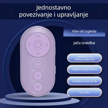Daljinsko upravljanje fotoaparatom s devet tipki, fokus i preklop prednje/stražnje kamere — Model 1253889
