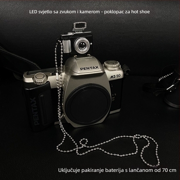 Dekorativni poklopac za hot shoe fotoaparata, motiv margareta, model 5#, kompatibilan s kamerama sa hot shoe; značajke: bljeskalica i zvuk; OEM obrada.